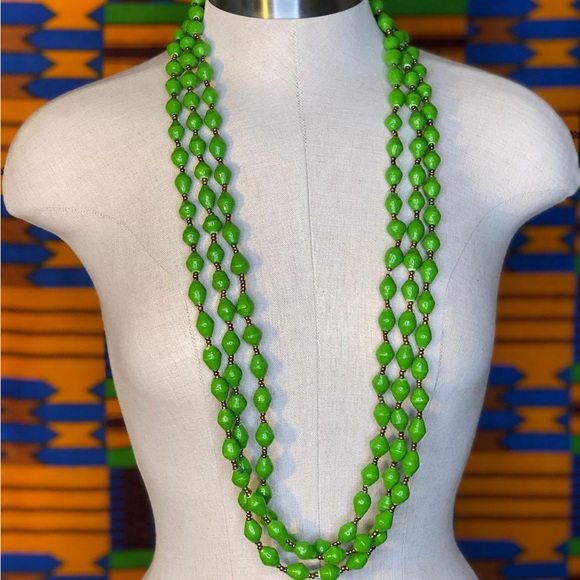 Africa beaded necklaces - Picture 4 of 6